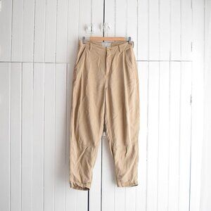 everlane barrel leg trousers